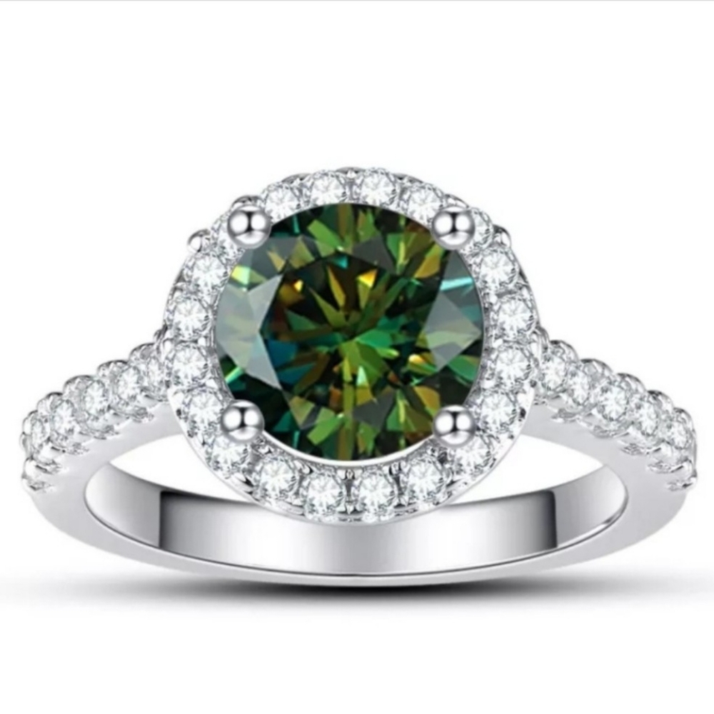 Certificate Moissanite Women Ring
